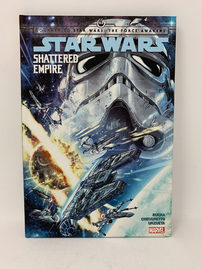 Star Wars The Force Awakens Shattered Empire Graphic Novel Comic Hardcover Book