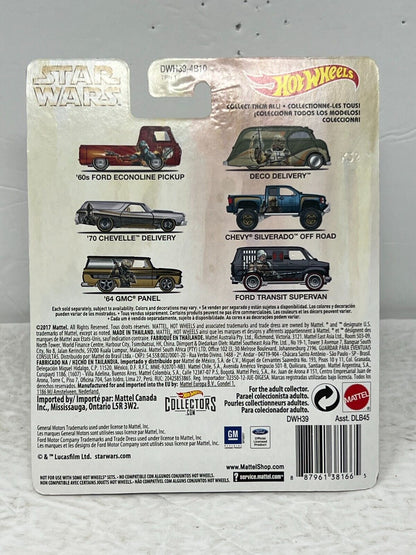 Hot Wheels Premium Star Wars 4-Lom '64 GMC Panel Real Riders 1:64 Diecast