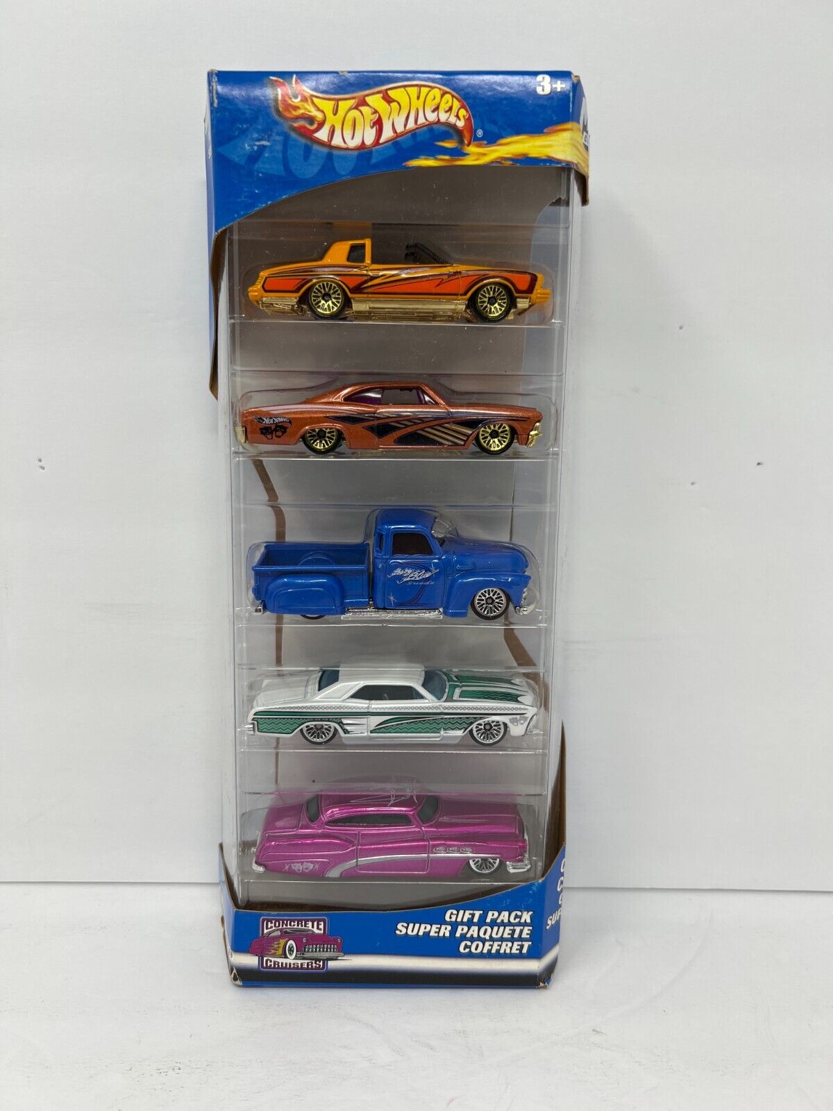 Hot Wheels 2002 Concrete Cruisers 5-Pack 1:64 Diecast