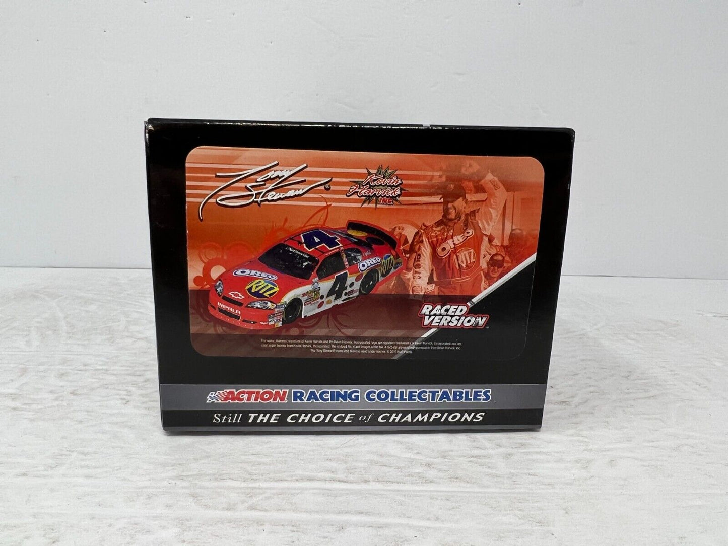 Action Nascar #4 Tony Stewart Oreo Ritz Daytona Win Raced Version 1:24 Diecast