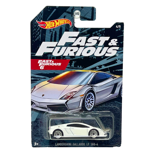Hot Wheels Fast & Furious Lamorghini Gallardo LP 560-4 POP Culture European Car 1:64 Diecast