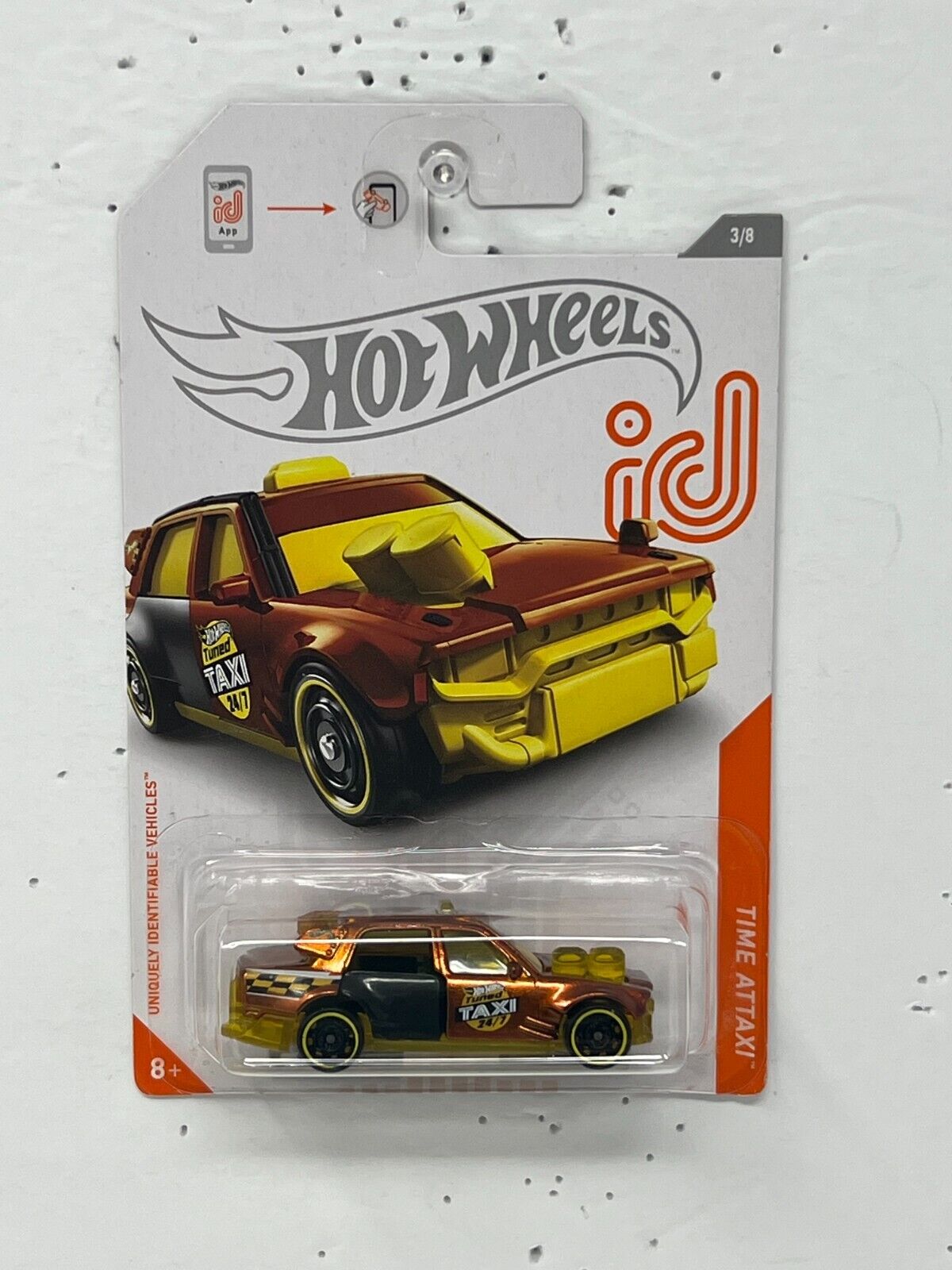 Hot Wheels id Time Attaxi 1:64 Diecast
