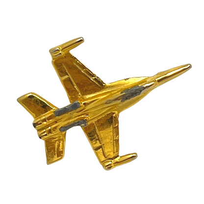 Fighter Jet Aviation Lapel Pin