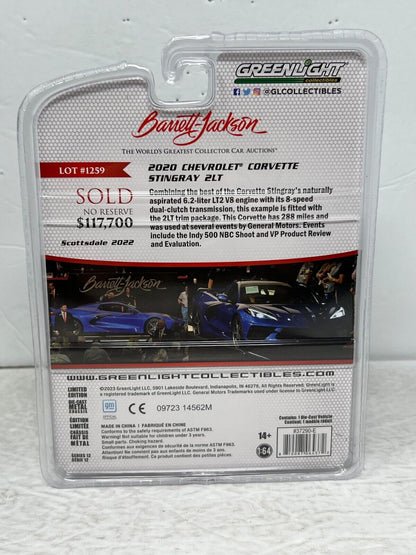 Greenlight Barrett-Jackson 2020 Chevrolet Corvette Stingray 2LT 1:64 Diecast