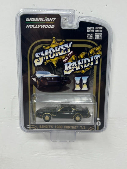 Greenlight Hollywood Smokey and the Bandit Bandit's 1980 Pontiac TA 1:64 Diecast