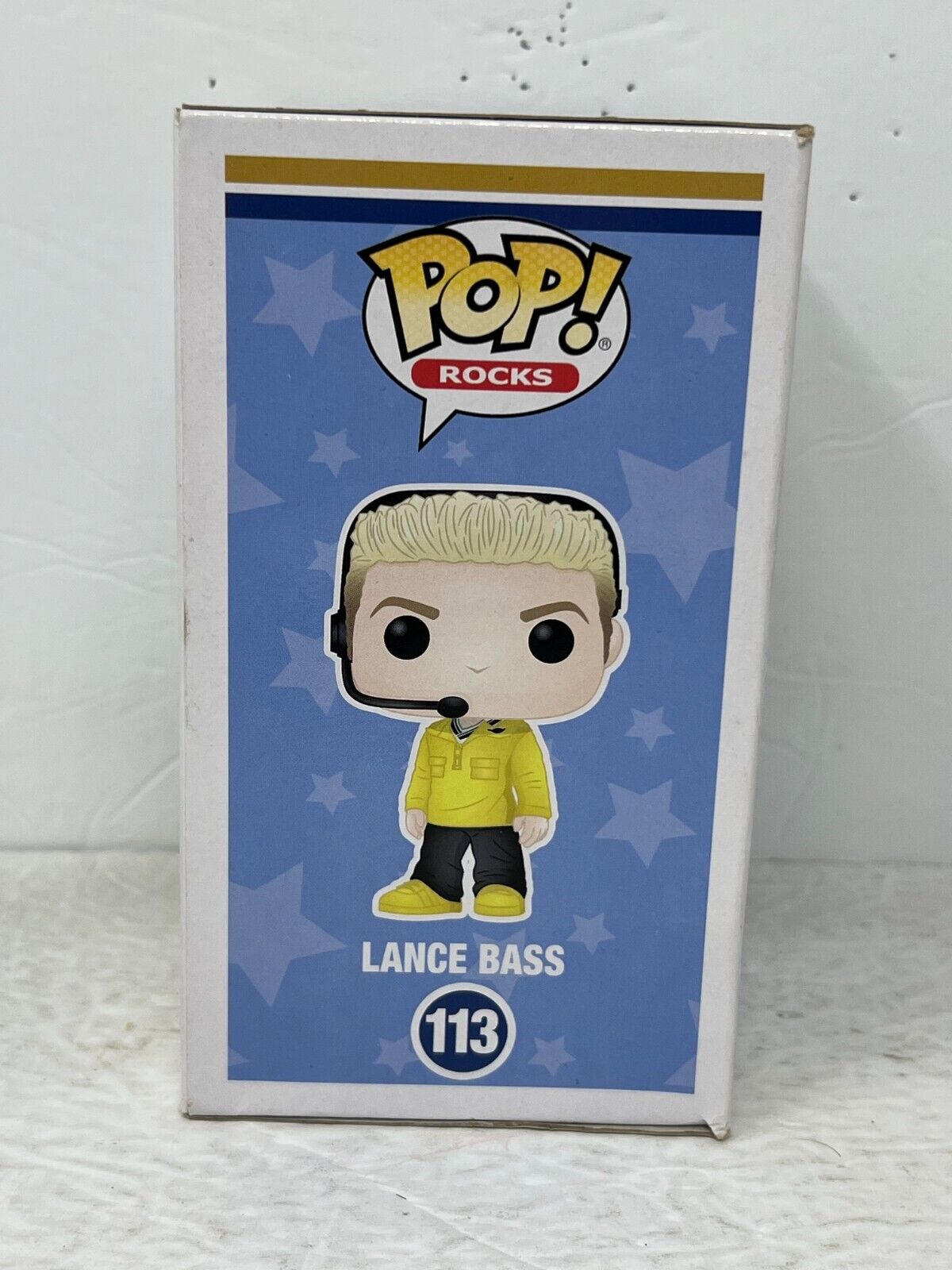 Funko Pop! Rocks Nsync #113 Lance Bass Vinyl Figure Vaulted