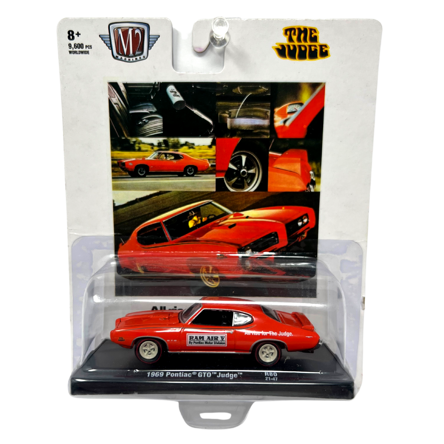 M2 Machines The Judge 1969 Pontiac GTO Judge R80 1:64 Diecast