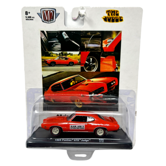 M2 Machines The Judge 1969 Pontiac GTO Judge R80 1:64 Diecast