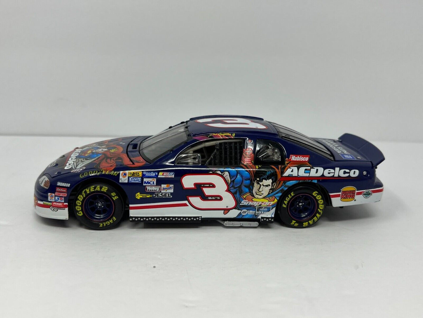 Action Nascar #3 Dale Earnhardt Jr. AC Delco Superman Monte Carlo 1:24 Diecast