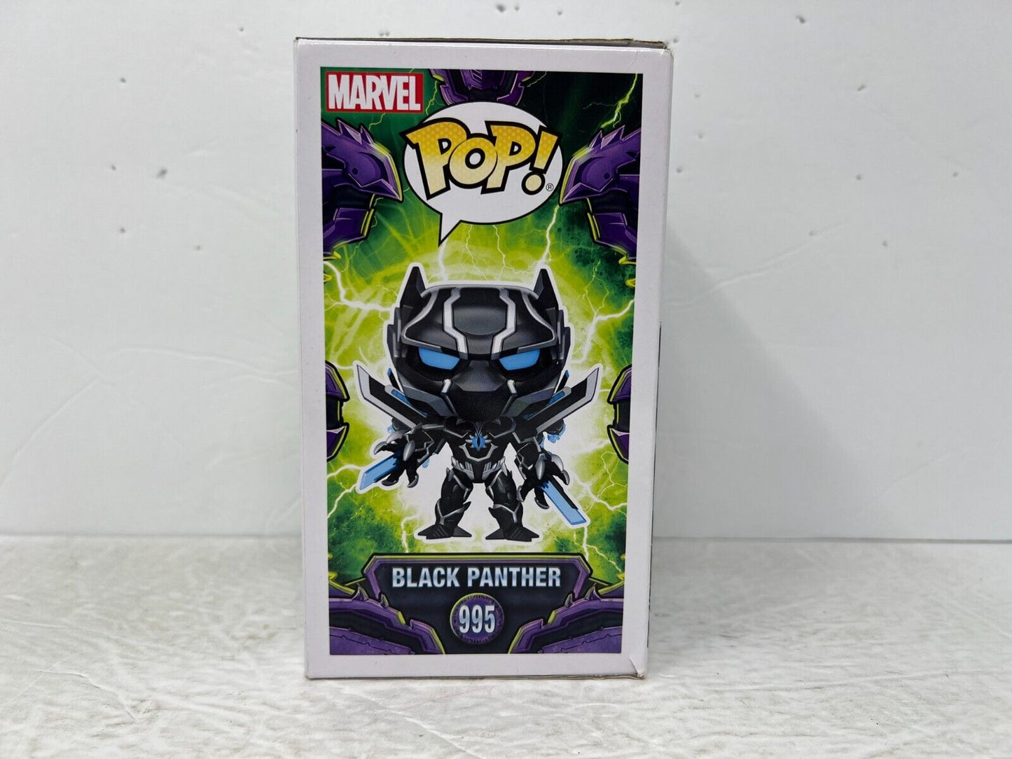 Funko Pop! Marvel Mechstrike Monster Hunters #995 Black Panther Bobble-Head