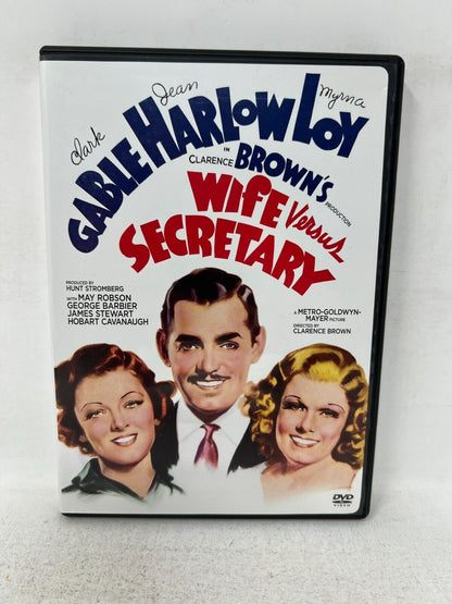 Wife vs. Secretary (DVD, 2006) Clark Gable Jean Harlow Myrna Low Romance