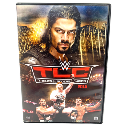 WWE: TLC - Tables, Ladders and Chairs 2015 (DVD, 2016) Good Condition!!!