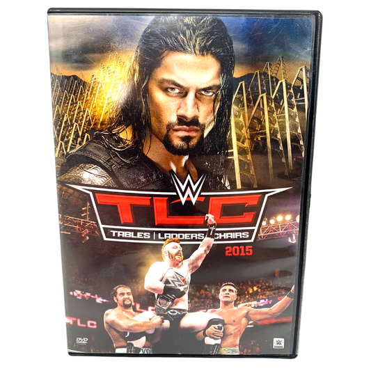 WWE: TLC - Tables, Ladders and Chairs 2015 (DVD, 2016) Good Condition!!!