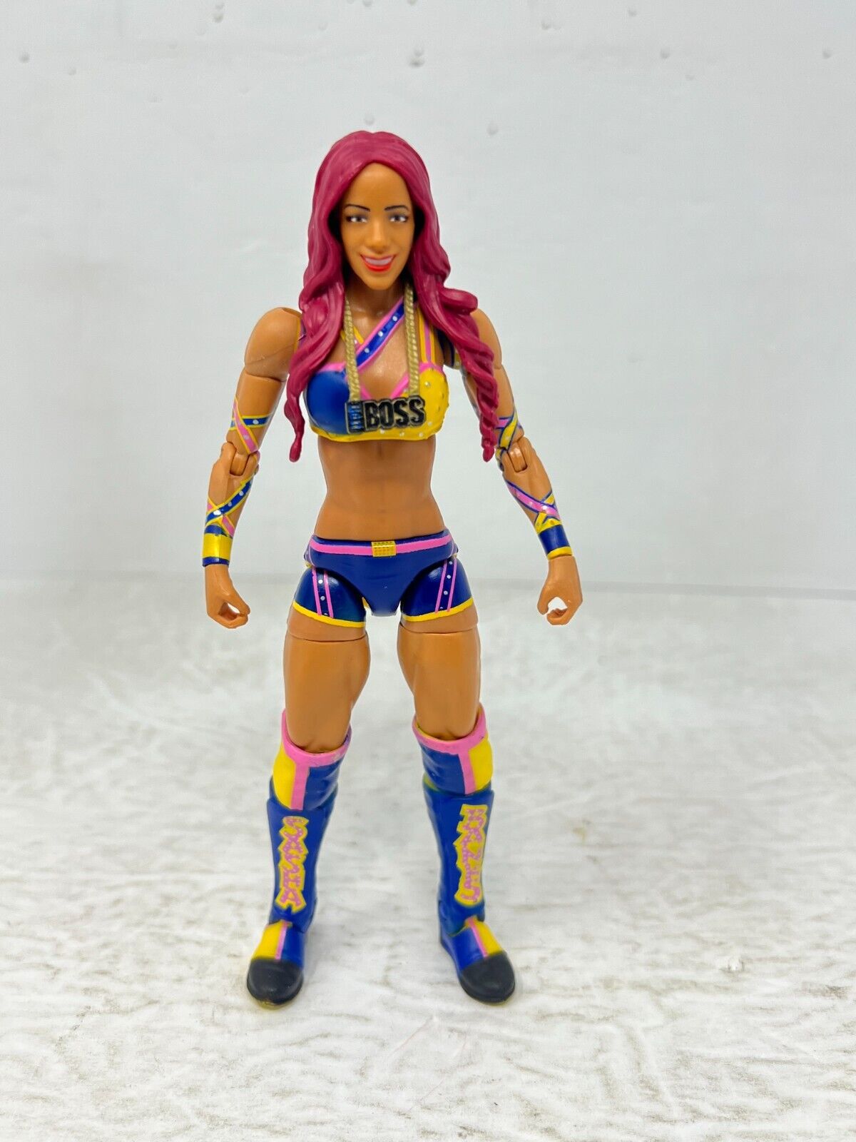 WWE Sasha Banks Woman's Division Exclusive Wrestling Action Figure Mattel Toys