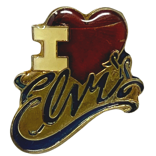 I Love Elvis Lapel Pin