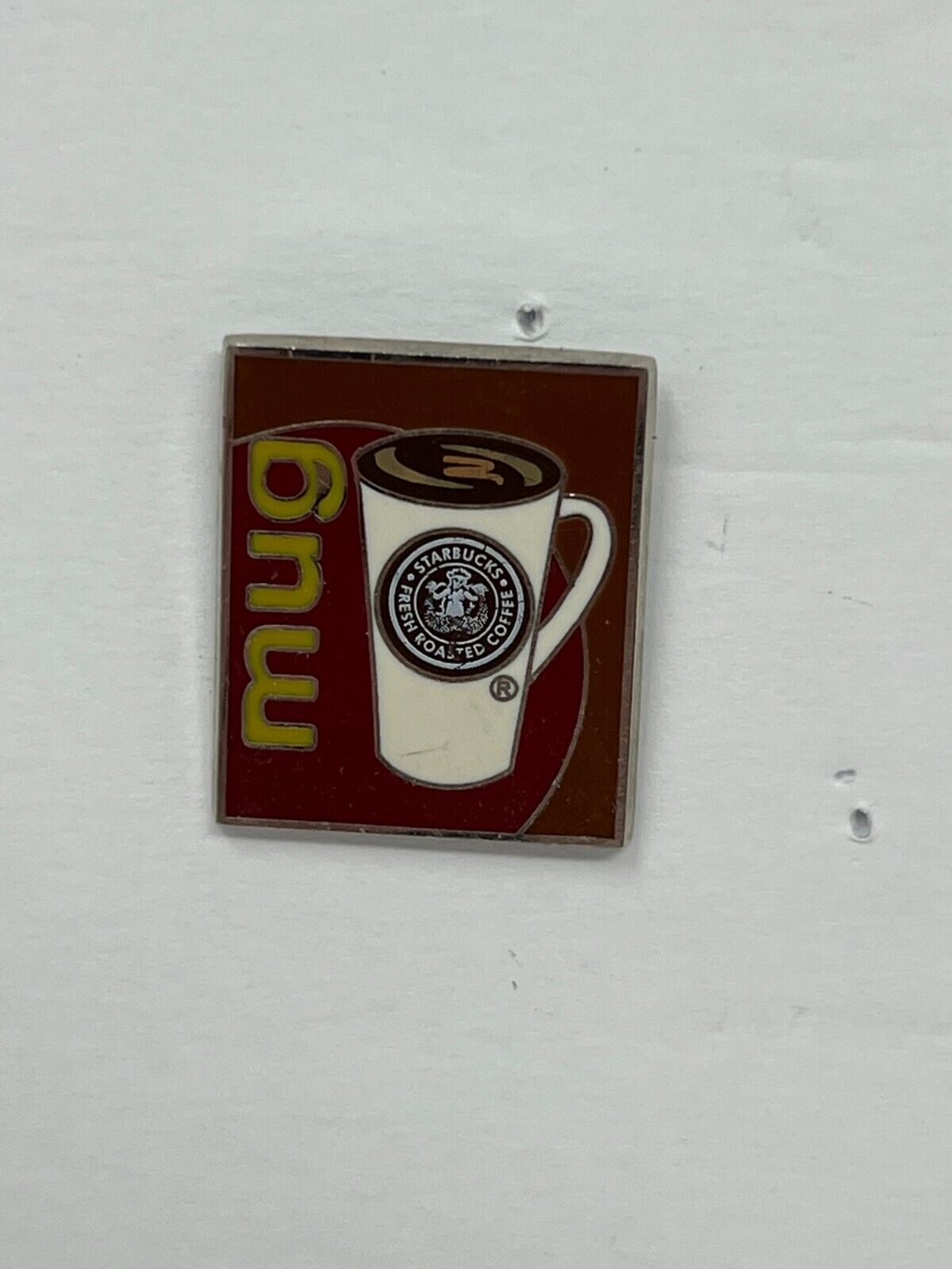 Starbucks Fresh Brewed Coffee Mug Food Lapel Pin P2