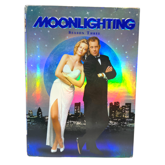 Moonlighting: Season 3 (DVD, 2006) Bruce Willis Cybill Shepherd TV Series Boxset