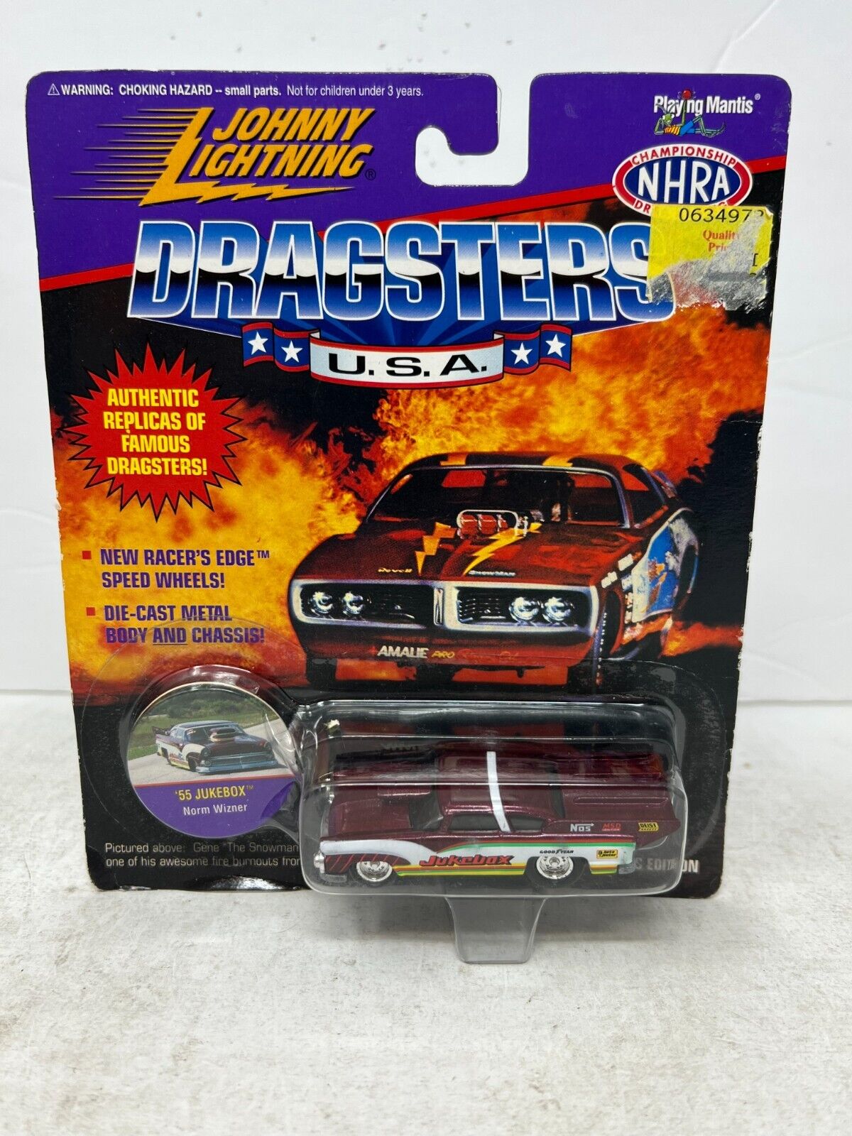 Johnny Lightning Dragsters U.S.A. '55 Jukebox 1:64 Diecast