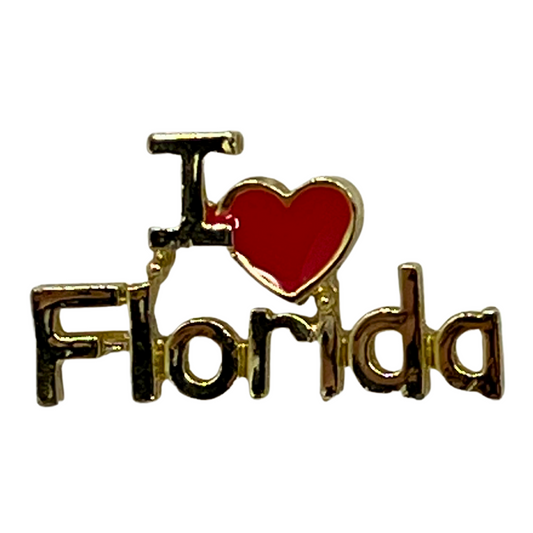 I Love Florida Cities & States Lapel Pin P2