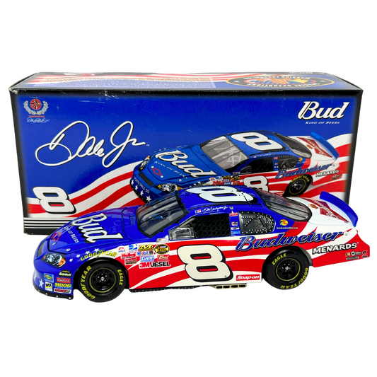 Motorsports Authentics #8 Dale Earnhardt Jr. Bud Stars and Stripes 1:24 Diecast