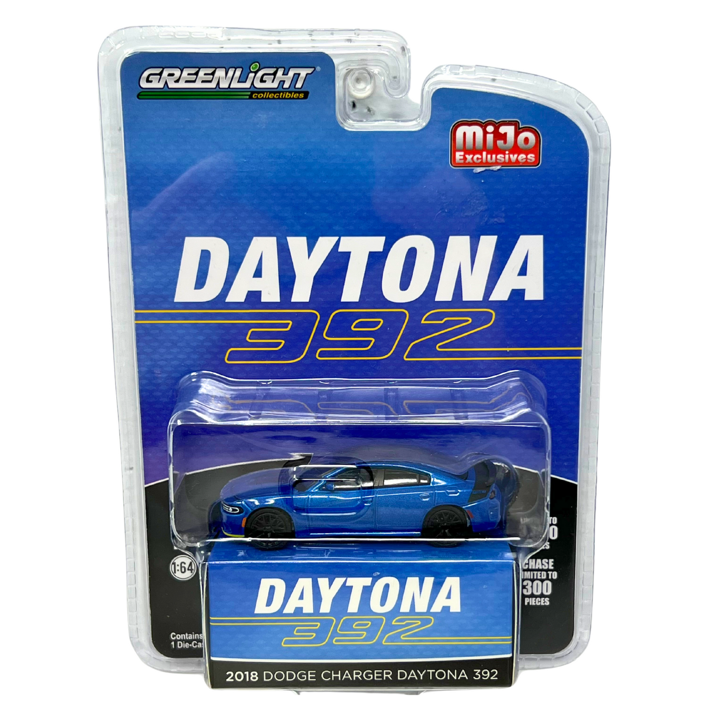 Greenlight Mijo Exclusives 2018 Dodge Charger Daytona 392 1:64 Diecast