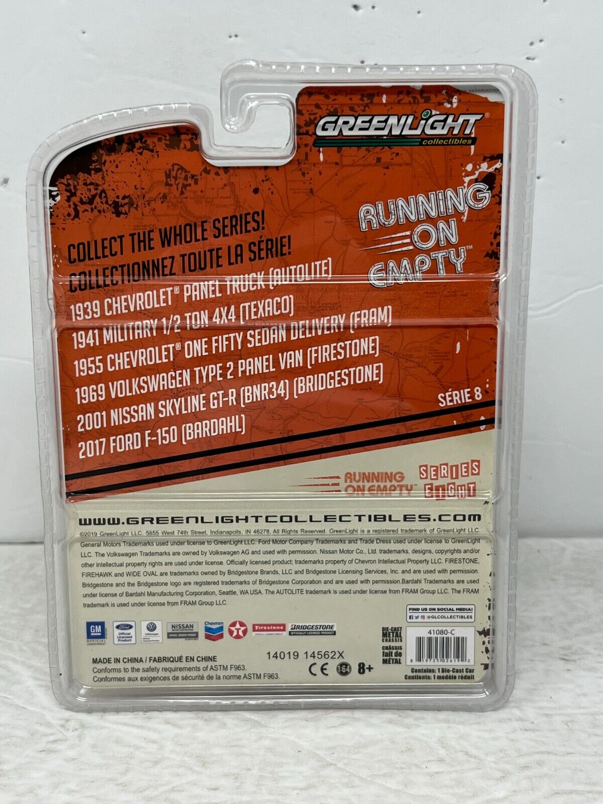 Greenlight Running on Empty 1955 Chevrolet One Fifty Sedan Delivery 1:64 Diecast