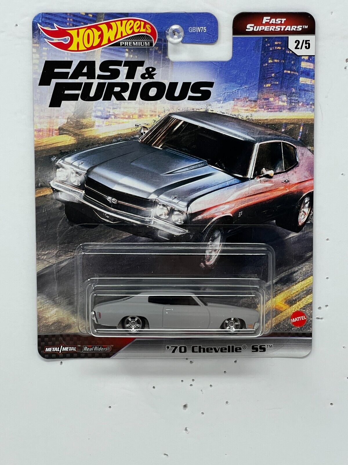 Hot Wheels Premium Fast & Furious Fast Superstars '70 Chevelle SS 1:64 Diecast