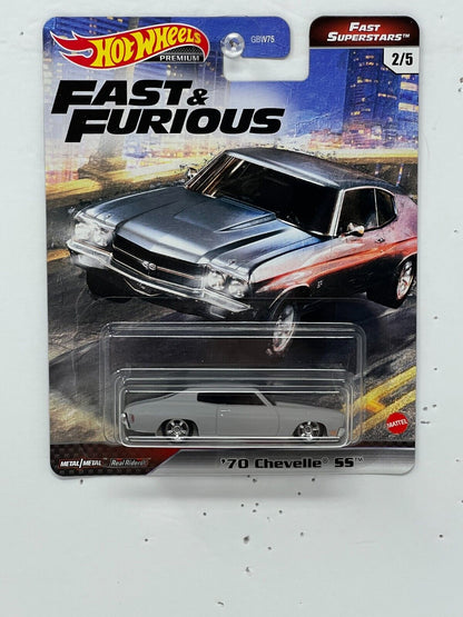 Hot Wheels Premium Fast & Furious Fast Superstars '70 Chevelle SS 1:64 Diecast