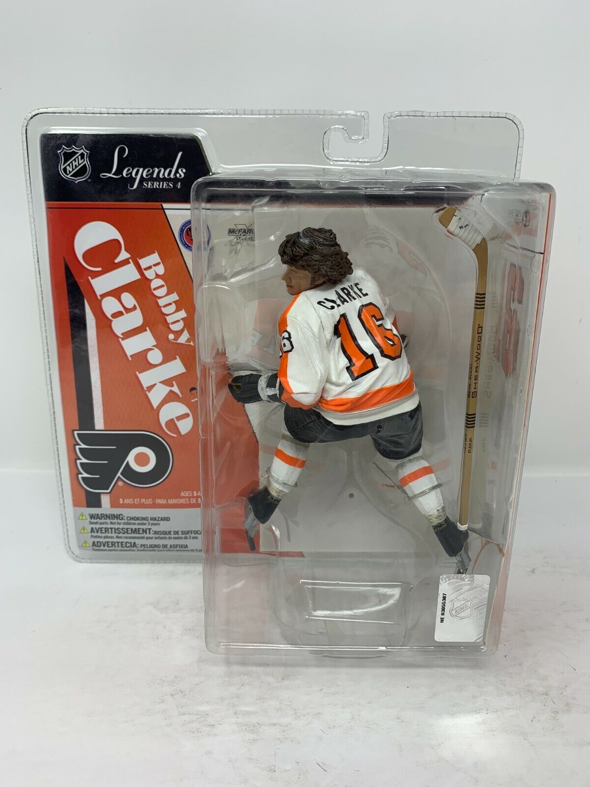 Mcfarlane NHL Bobby Clarke Philadelphia Flyers Legends Series 4 Figure