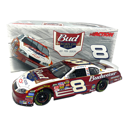 Action Nascar #8 Dale Earnhardt Jr. Budweiser Daytona Born On Date 1:24 Diecast