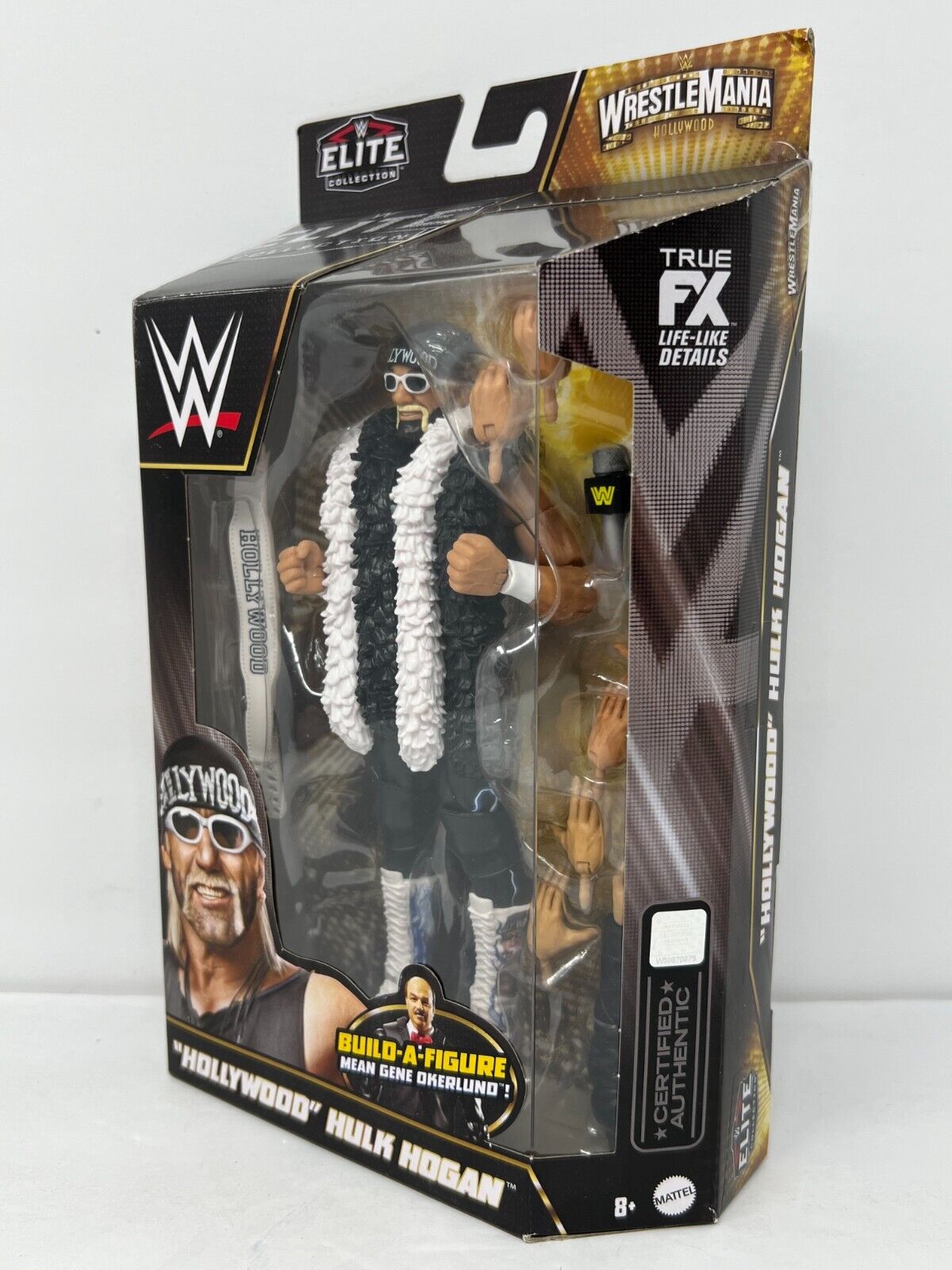 WWE Hollywood Hulk Hogan Elite Collection Wrestlemania Mattel Action Figure