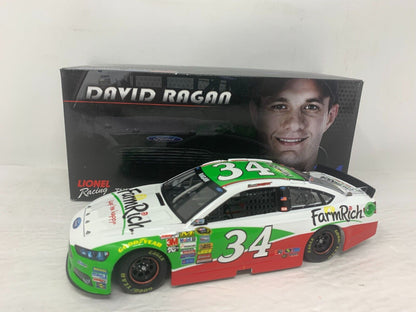 Lionel Racing Nascar #34 David Ragan Farm Rich 2014 Ford Fusion 1:24 Diecast