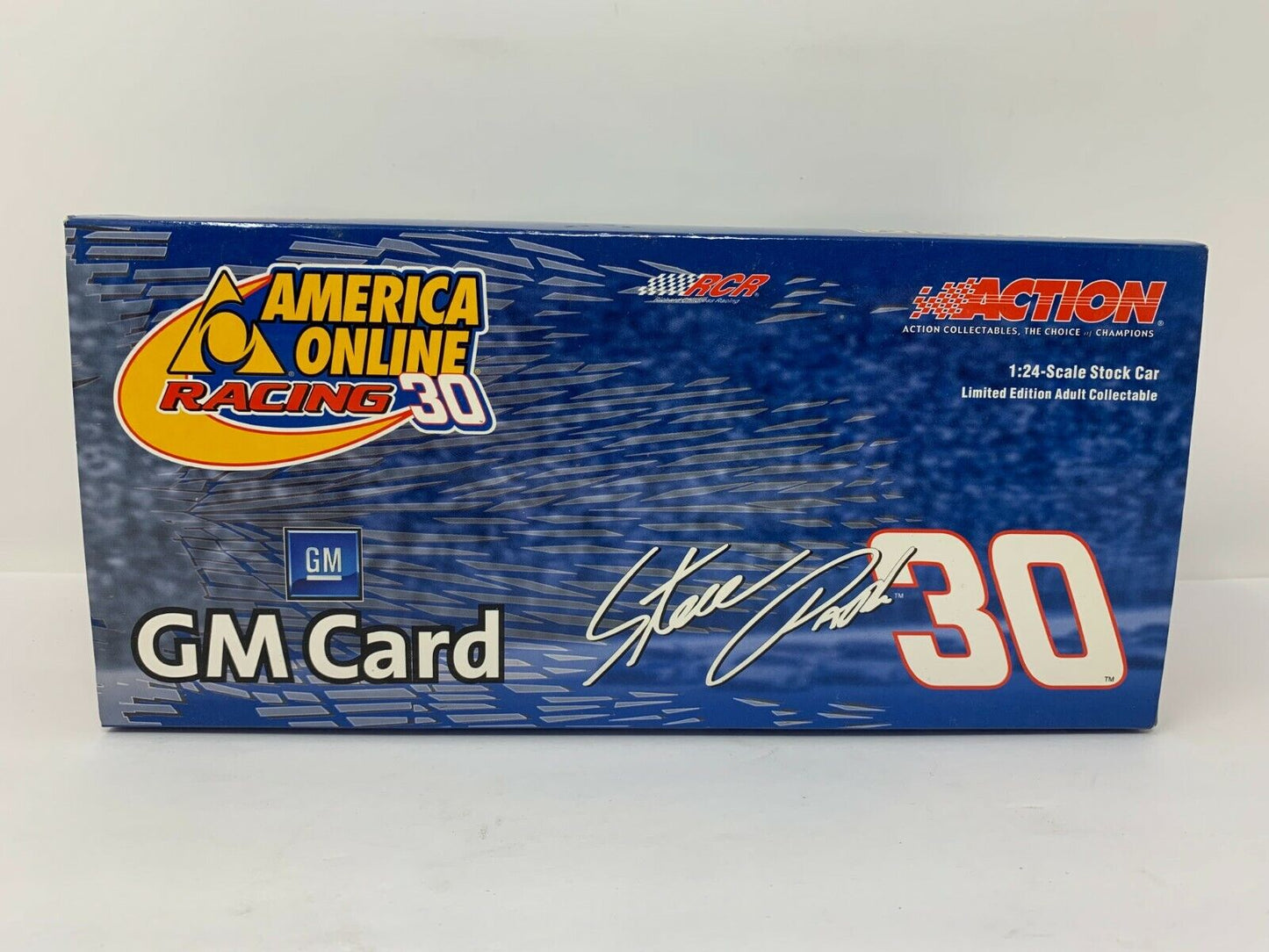 Action Nascar #30 Steve Park AOL GM Card 2003 Monte Carlo 1:24 Diecast