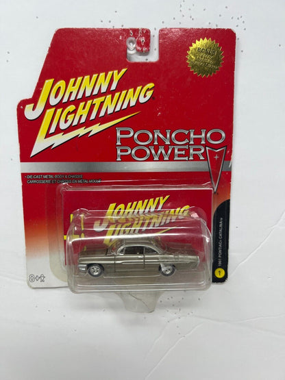 Johnny Lightning Poncho Power 1961 Pontiac Catalina 1:64 Diecast