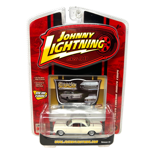 Johnny Lightning Gold Collection '63 Chevy Corvair Monza Coupe 1:64 Diecast