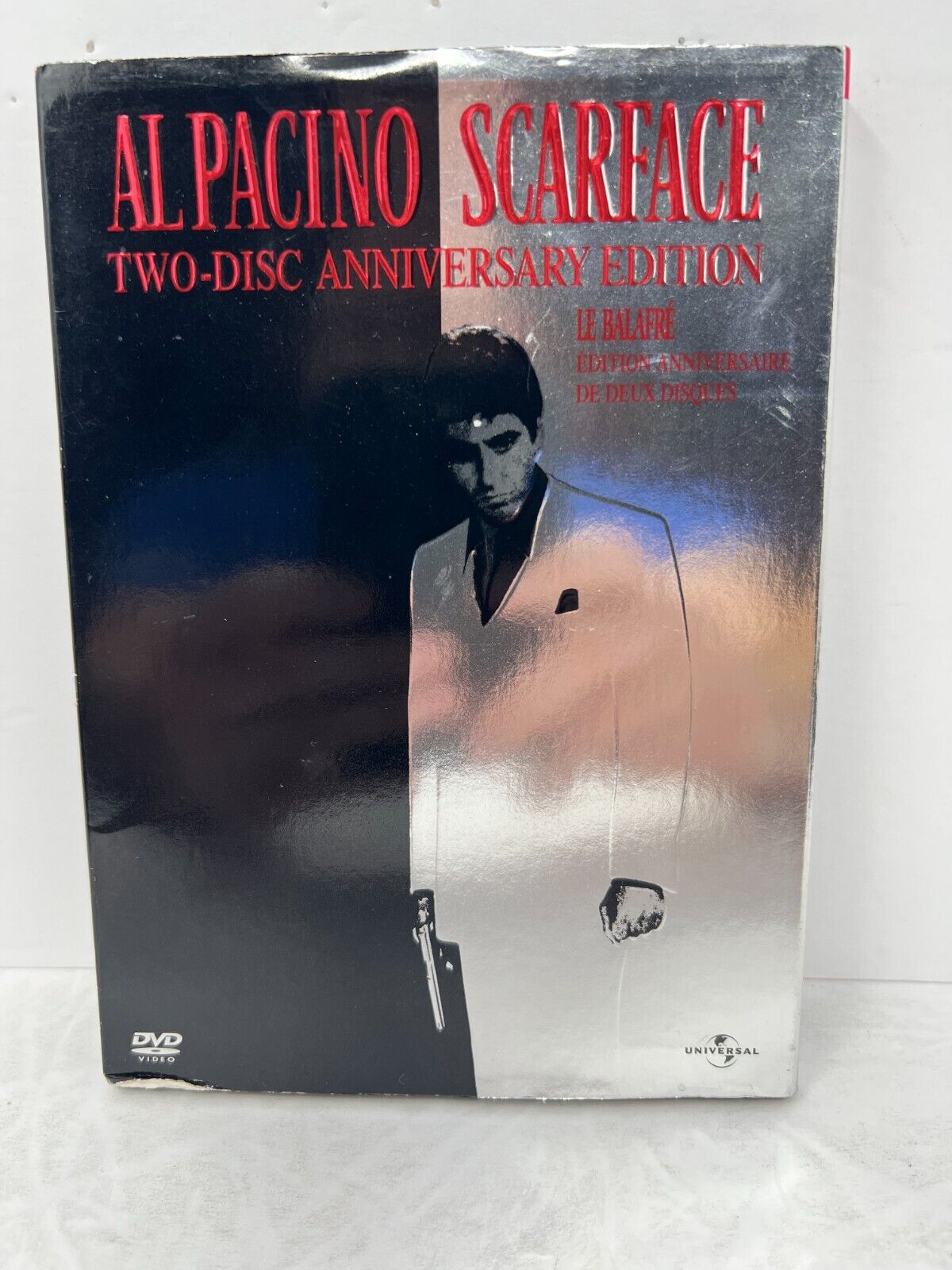 Scarface (DVD, 2003) Michelle Pfeiffer Al Pacino Crime Good Condition!!!