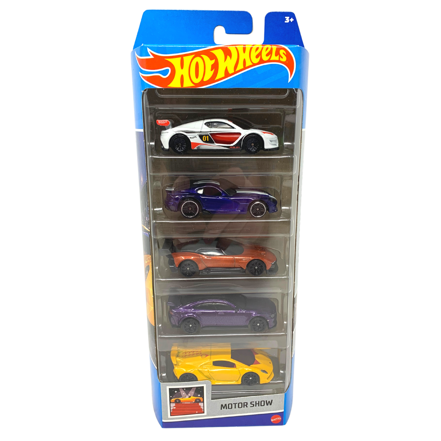 Hot Wheels 2021 Motor Show 5-Car Set 1:64 Diecast