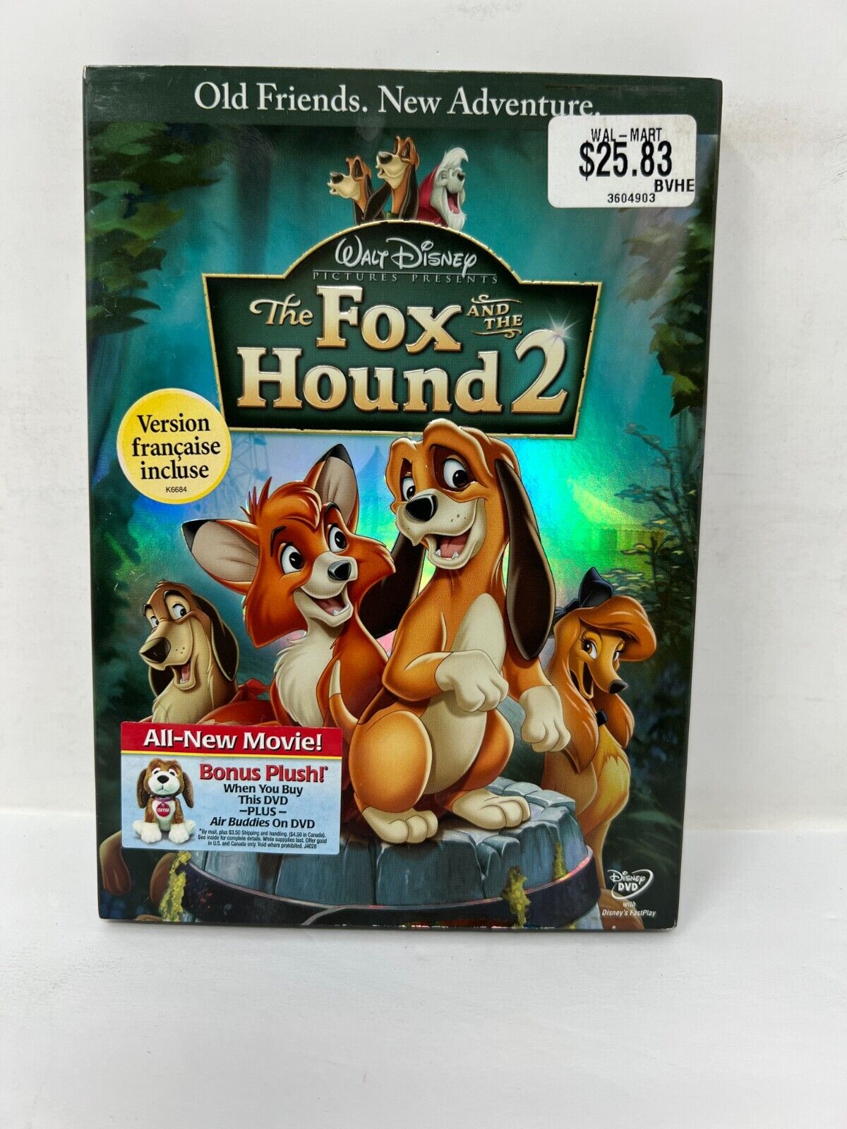 Disney The Fox and the Hound 2 (DVD, 2006) Good Condition!!!