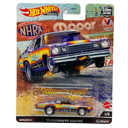 Hot Wheels Premium Drag Strip Demons '73 Plymouth Duster 1:64 Diecast