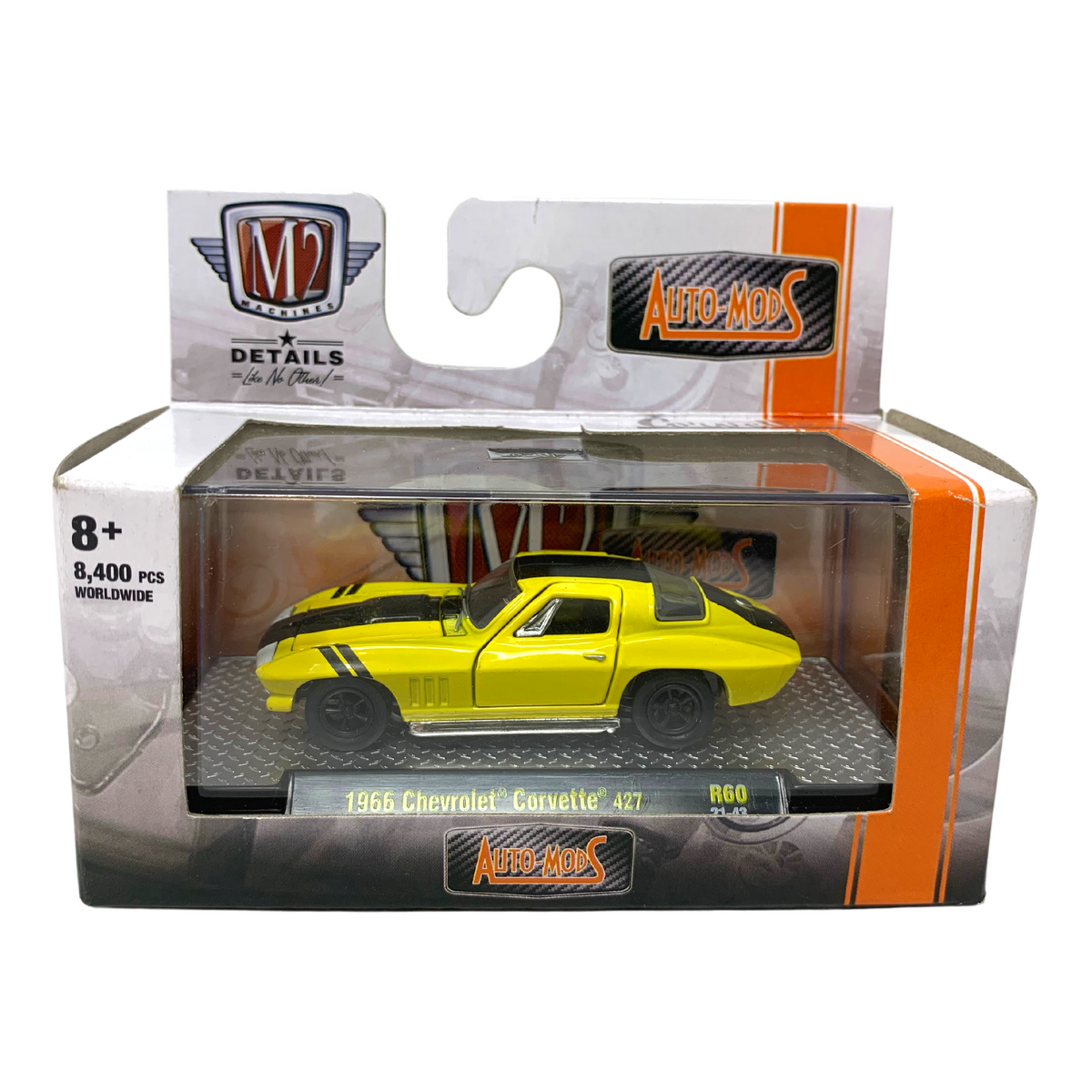 M2 Set R60 M2 Machines Auto-Mods 1966 Chevrolet Corvette 427 R60 1:64 Diecast ...