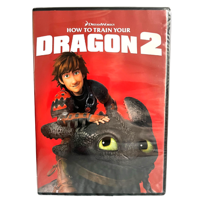 How to Train Your Dragon 2 (DVD, 2018) Dreamworks Kids Cartoon New and Sealed!!!