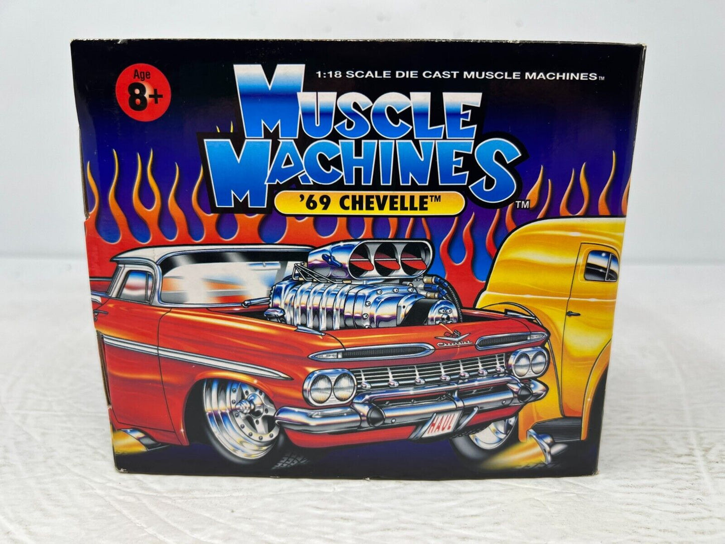 Muscle Machines Too Cool '69 Chevelle 1:18 Diecast