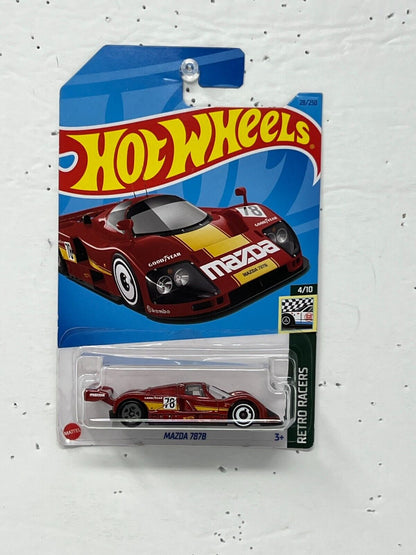 Hot Wheels Retro Racers Mazda 787B JDM 1:64 Diecast Red