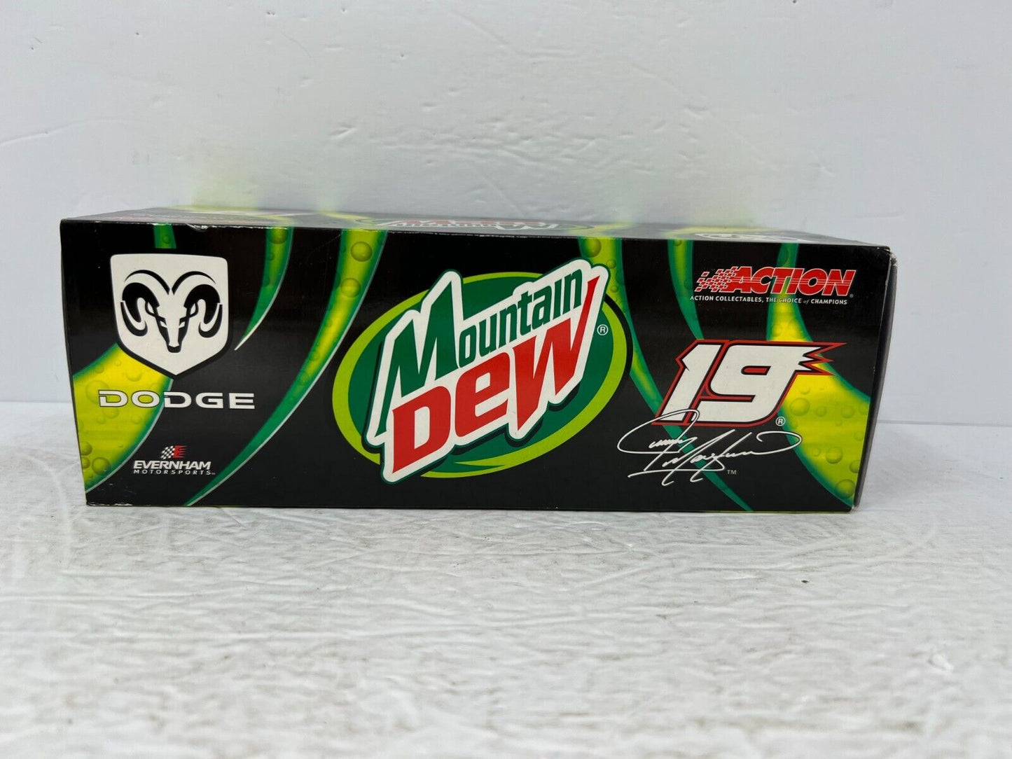 Action Nascar #19 Jeremy Mayfield Dodge Mountain Dew BANK 2003 1:24 Diecast