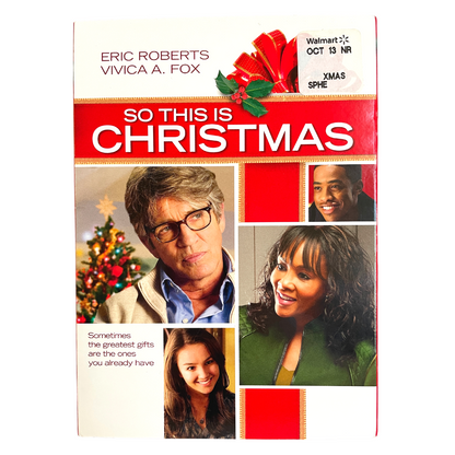 So This Is Christmas (DVD, 2012) Eric Roberts Christmas Movie New and Sealed!!!