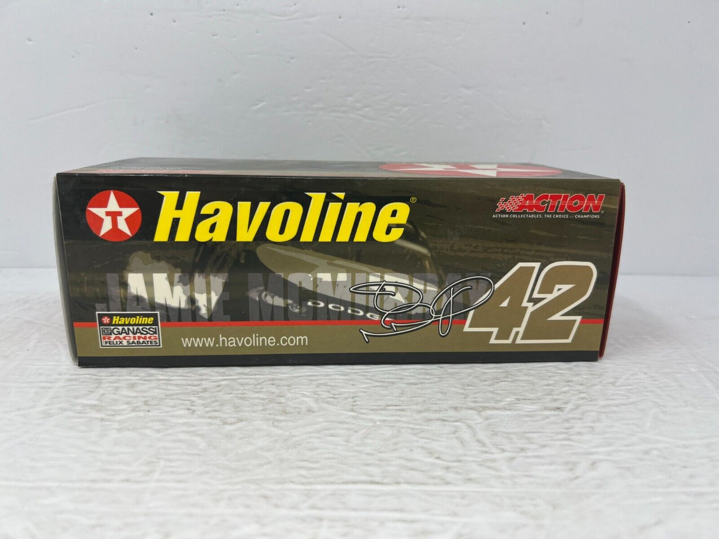 Action Nascar #42 Jamie McMurray Texaco Havoline Rising Star BANK 1:24 Diecast