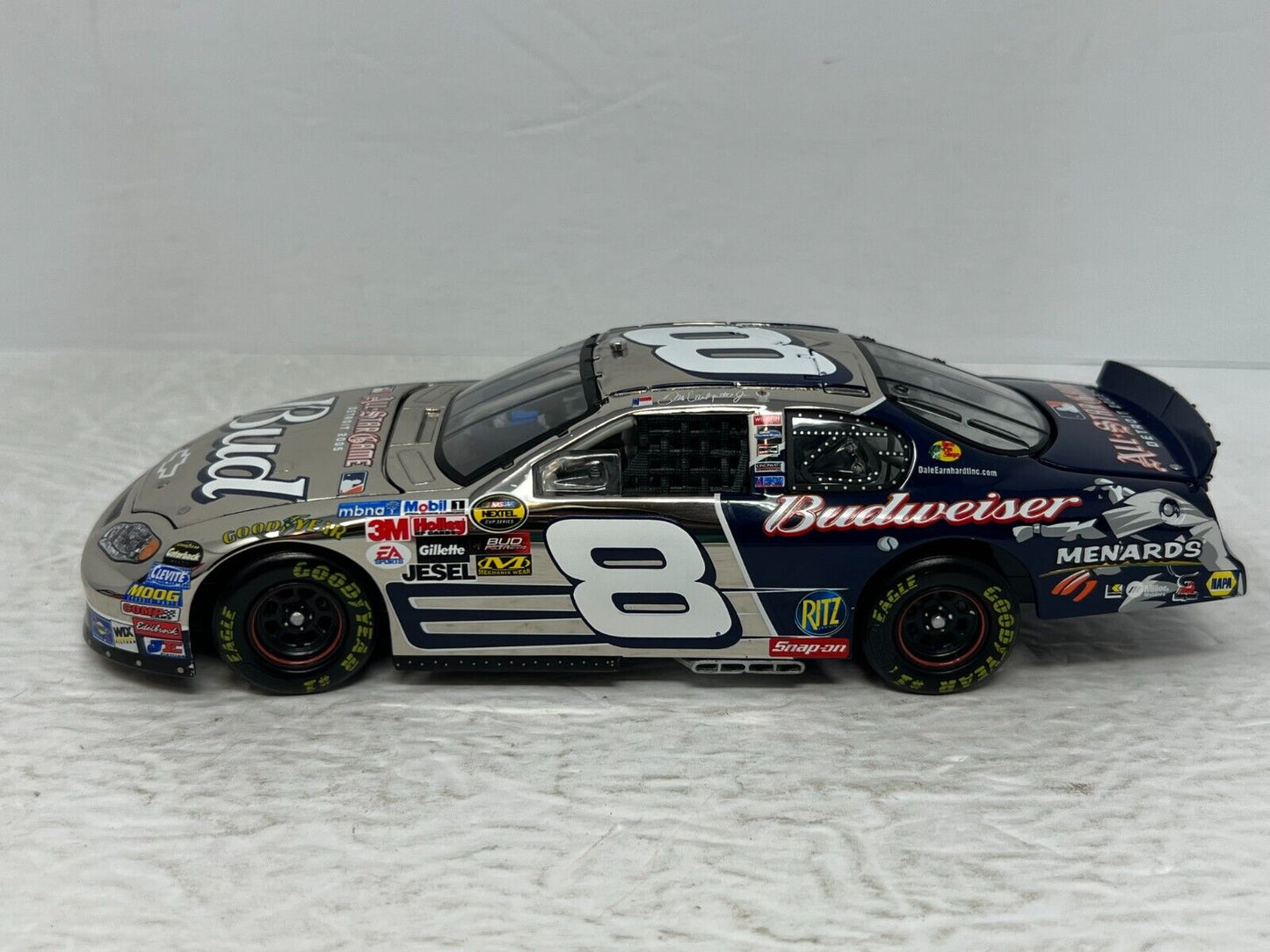 Action Nascar #8 Dale Earnhardt Jr Bud MLB GM Dealers Chrome 2005 1:24 Diecast