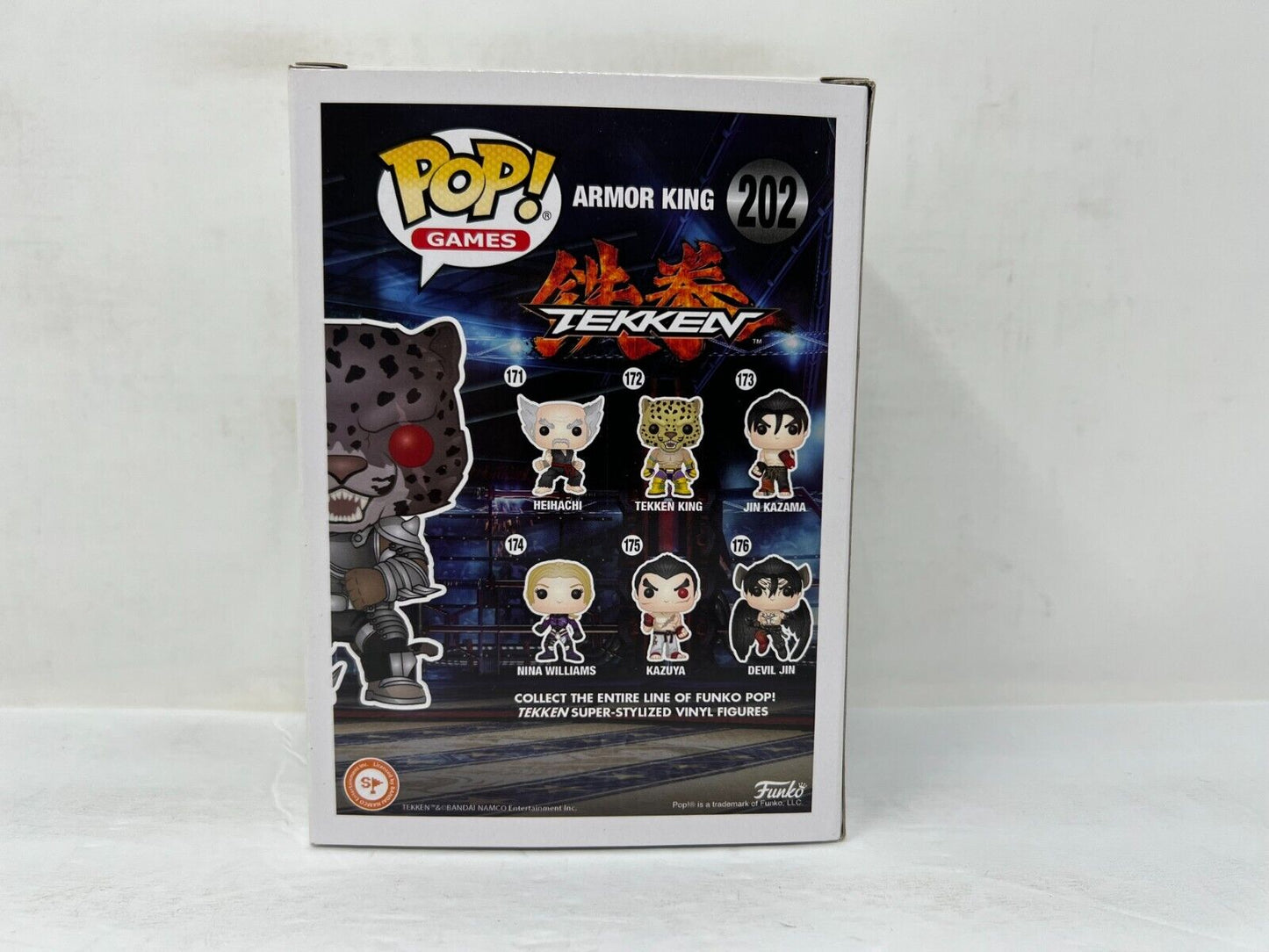 Funko Pop! Games Tekken #202 Armor King Vinyl Figure