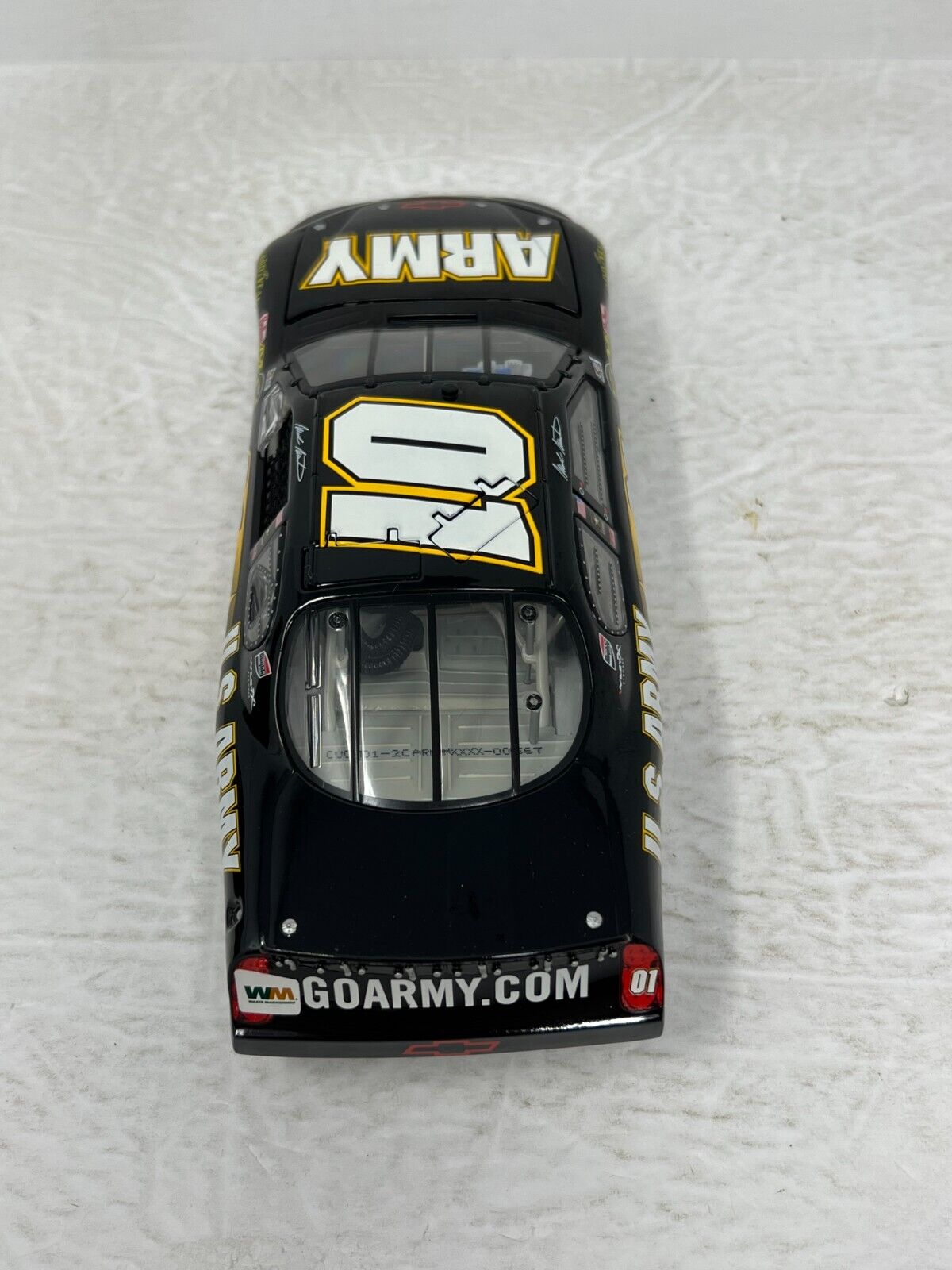 Action Nascar RCCA #1 Mark Martin Army 2007 Chevy Monte Carlo SS 1:24 Diecast