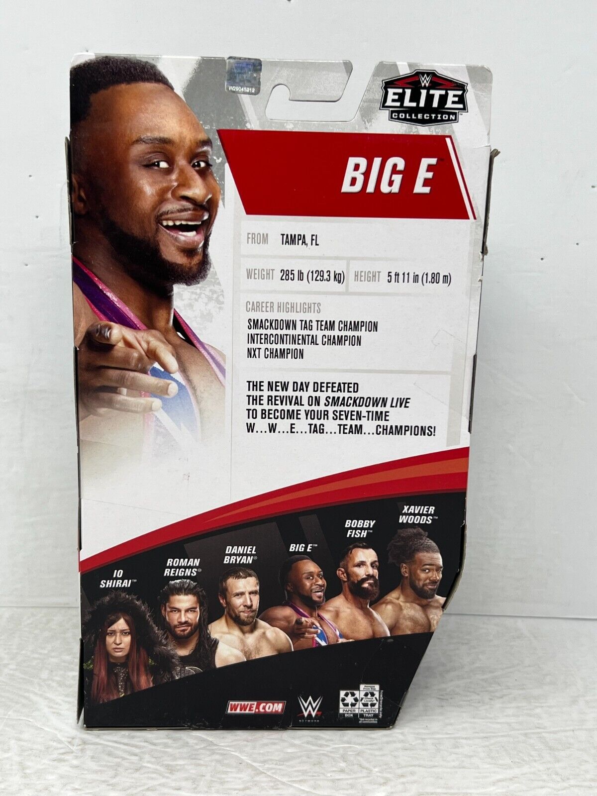 WWE Elite Collection Series 79 Big E Wrestling Action Figure with Tag Team Belt